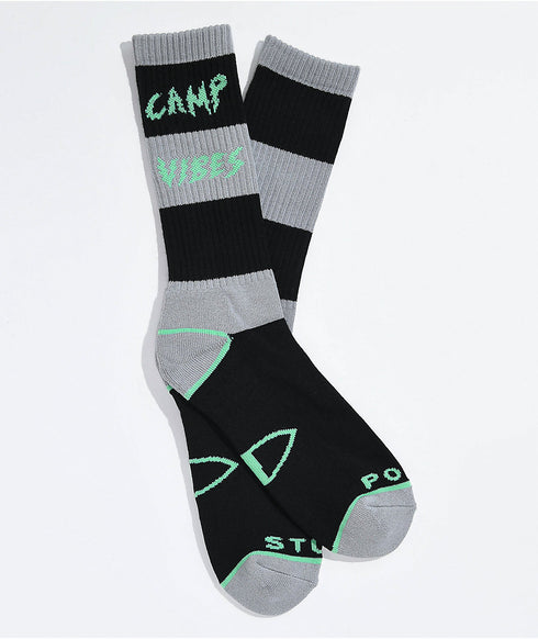 Poler Camp Vibes Socks - Black